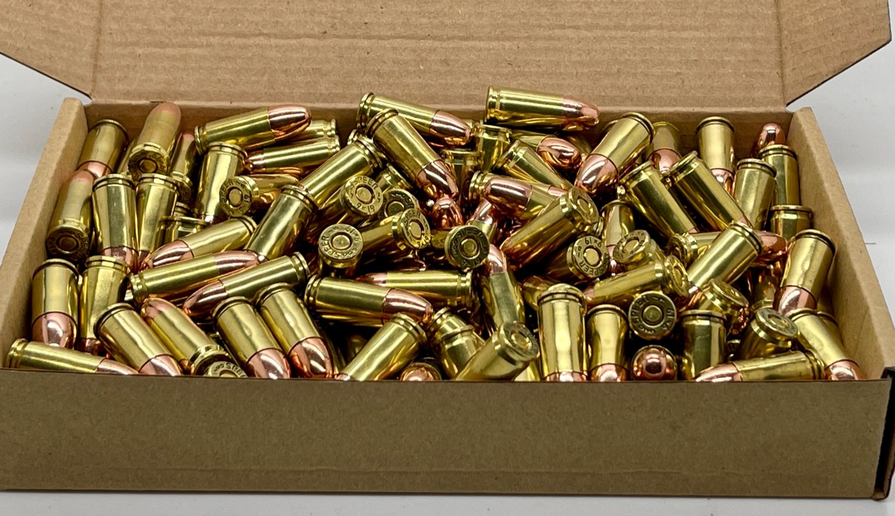 ZMA Ammo Premium 9x19mm 200 stk. 124gr. RN copper-plated - 9x19mm ...