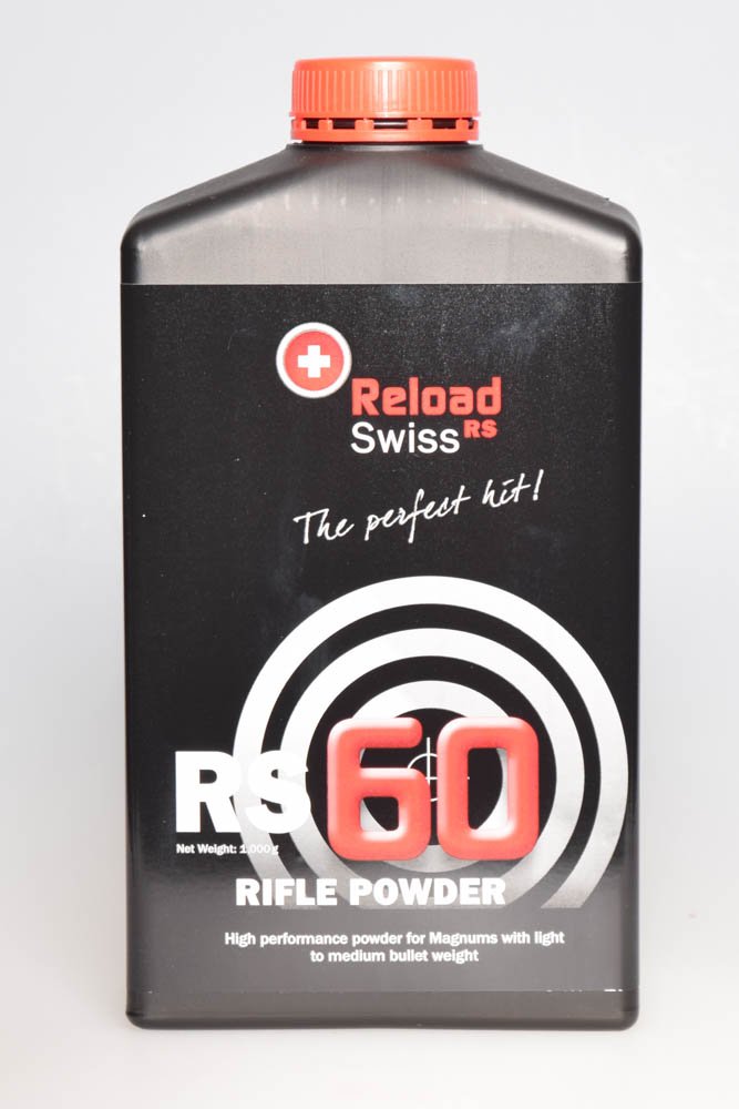 RS60 1.0kg - Reload Swiss Riffel Krudt - Zero Mike Armory